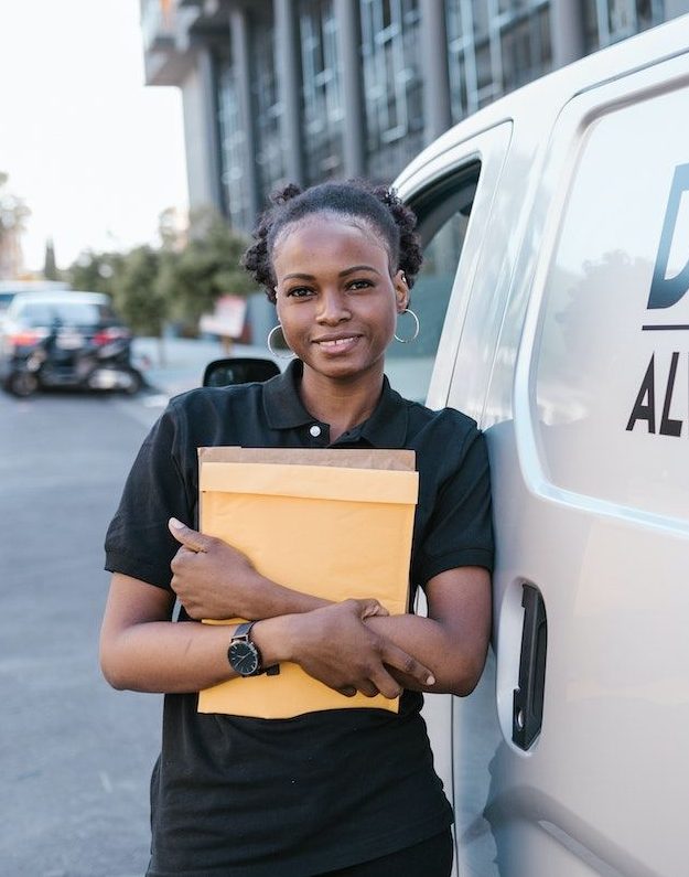 delivery woman employee